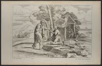 St Diego of Alcala receiving alms