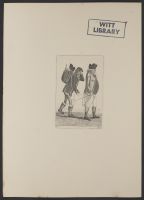 Captain Mingay with a porter carrying George Cranstoun in his  creel