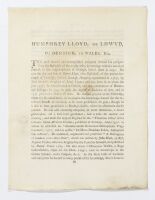 Humphrey Lloyd, or Lhwyd, of Denbuigh in Wales, Esq.