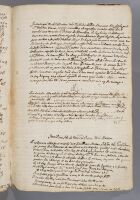 Building accounts from 1664 for alterations to a house in Liège (recto and verso).