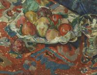 Still Life with Peaches