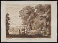 Landscape with Cephalus and Procris Reunited by Diana