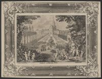 View of a Garden with Putti