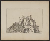 Castle on a cliff top