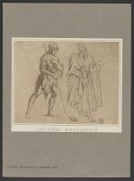 St John the Baptist walking with another man