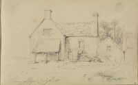 House and tree in background