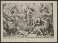 Christ transfigured before Peter, James and John