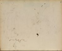 Page of a sketchbook (recto)