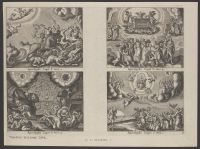 Illustrations to the Book of Revelations, chapters 6 to 7