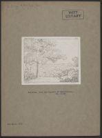 Landscape with a soldier and a dog in the foreground