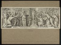 Façade of the Palazzo Milesi: Scene from the story of Niobe