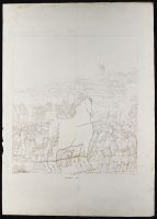 The Trojan horse nears the walls of Troy