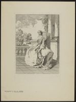 Five plates of lovers from an unidentified set