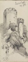 Towers of Chepstow Castle