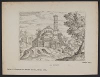Landscape with a ruined church