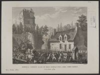 Besenval conduit dans un vieux château fort, à Brie Comte-Robert