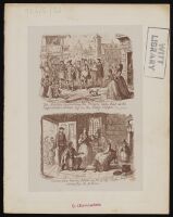 Two scenes from Cinderella and the Glass Slipper