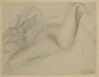 Recumbent female nude