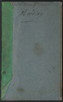 Sketchbook 4 - Temporary passport book for Italy, Switzerland, France; notebook