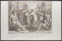 The Reconciliation of Marcus Lepidus and Fulvius Flaccus, Roman Proctors