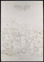 Council of the Olympians; Duel between Aeneas and Mesentius