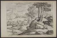 Landscape with a stream