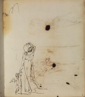 Page of a sketchbook (recto)