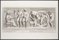 Plate 77 of 'Admiranda Romanarum Antiquitatum ac Veteris Sculpturae Vestigia': Elysia beatorum sedes