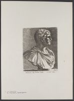 Antique bust of Hadrian