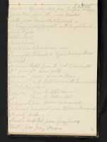 Inscription in pencil (recto)