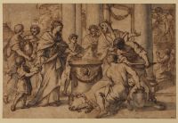Sacrifice of Dido to Juno (design for tapestry)