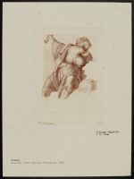 Allegorical female figure, partially destroyed, after Zelotti fresco