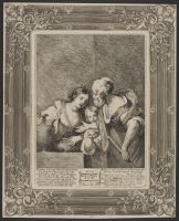 Pilgrim receiving food and drink, A (Elias ?)