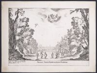 Stage design for 'Le Nozze degli Dei' - plate 1 (duplicate of  952.1)