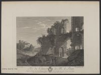Landscape with ruins