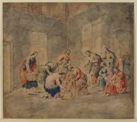 Christ washing the Disciples' feet