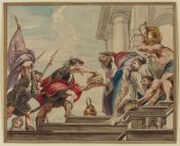 Abraham and Melchisidek