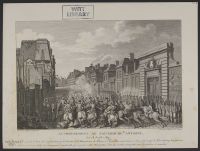 Attroupement au Fauxbourg St. Antoine