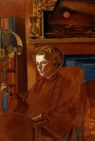 Red Portrait (Portrait of the artist's wife, Froanna)