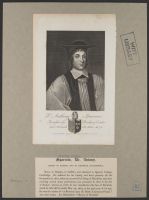 Portrait of Doctor Anthony Sparrow Bishop of Exeter and Norwich