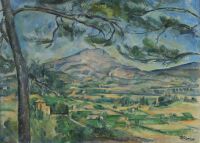 Montagne Sainte-Victoire with Large Pine
