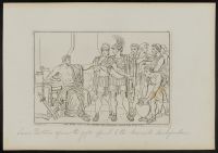 Manius Curius Dentatus refuses the gifts of the Samnite ambassadors