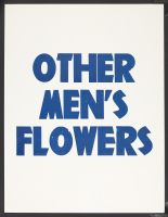 Other Men's Flowers - frontispiece