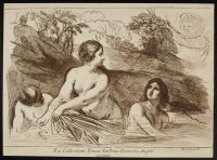Nymphs bathing