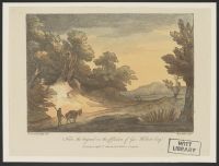 Landscape with Man and Donkey