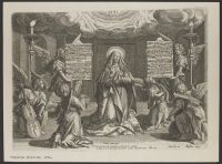 Mary surrounded by Angels