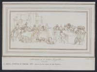 The first thought for a large composition (Supper at the House of Simon)