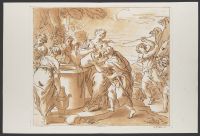 Plate 93: Rebecca and Eliezer at the Well