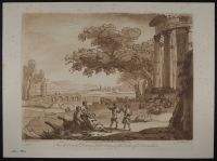 Landscape with a Dancing Satyr and other Figures
