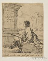 Frontispiece for Divers Testes & Figures Faites Par Stella D. Bella 